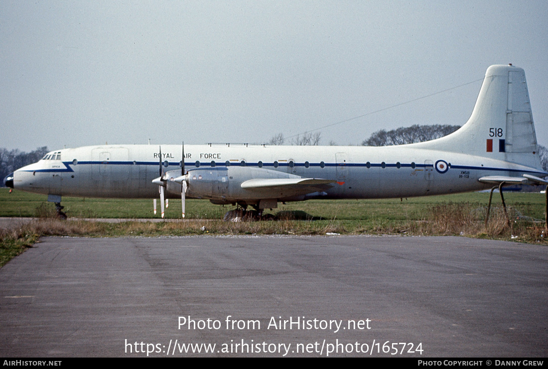 Aircraft Photo of OO-YCD / XM518 | Bristol 175 Britannia C.1 (253) | UK - Air Force | AirHistory.net #165724