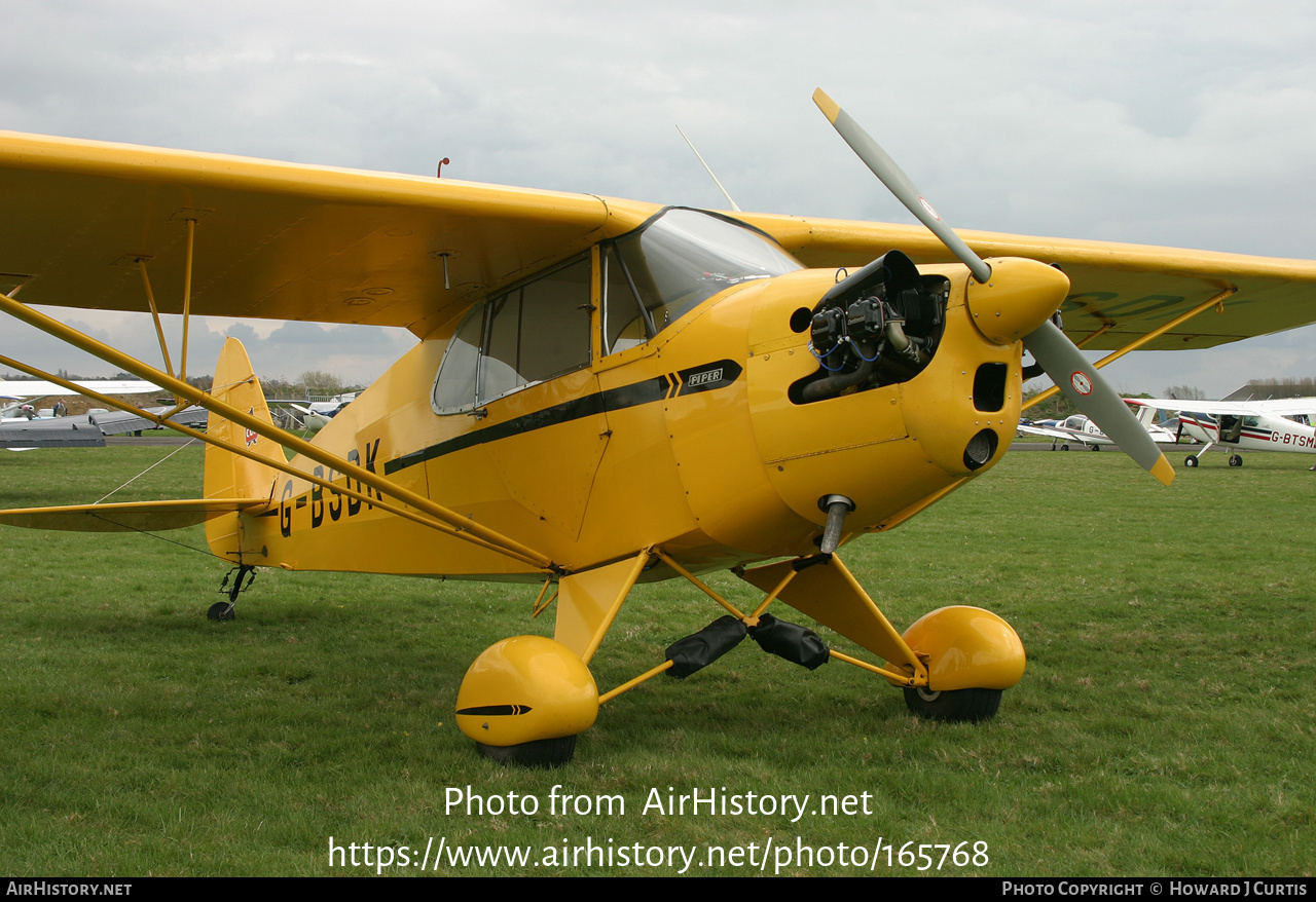 Aircraft Photo of G-BSDK | Piper J-5A Cub Cruiser | AirHistory.net #165768