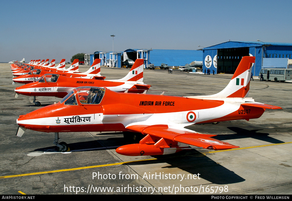 Aircraft Photo of U2507 | Hindustan HJT-16 Kiran II | India - Air Force | AirHistory.net #165798