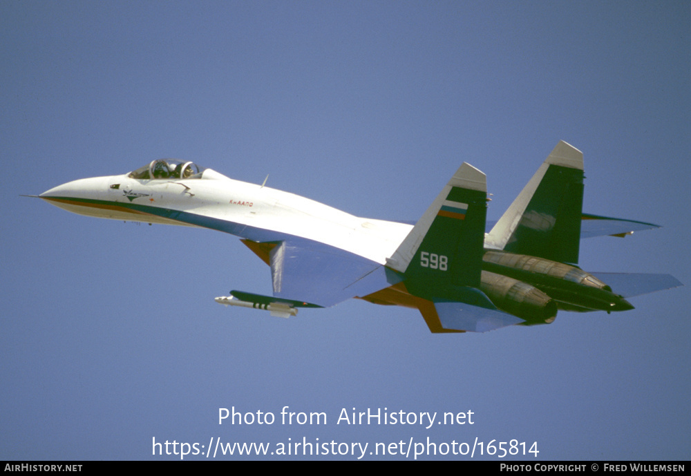 Aircraft Photo of 598 white | Sukhoi Su-27PD | Russia - Air Force | AirHistory.net #165814