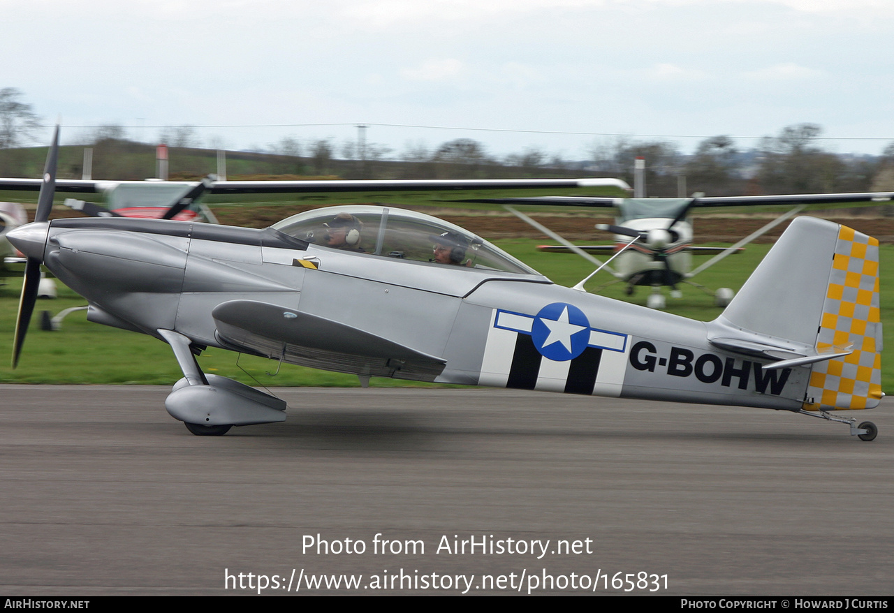 Aircraft Photo of G-BOHW | Van's RV-4 | AirHistory.net #165831