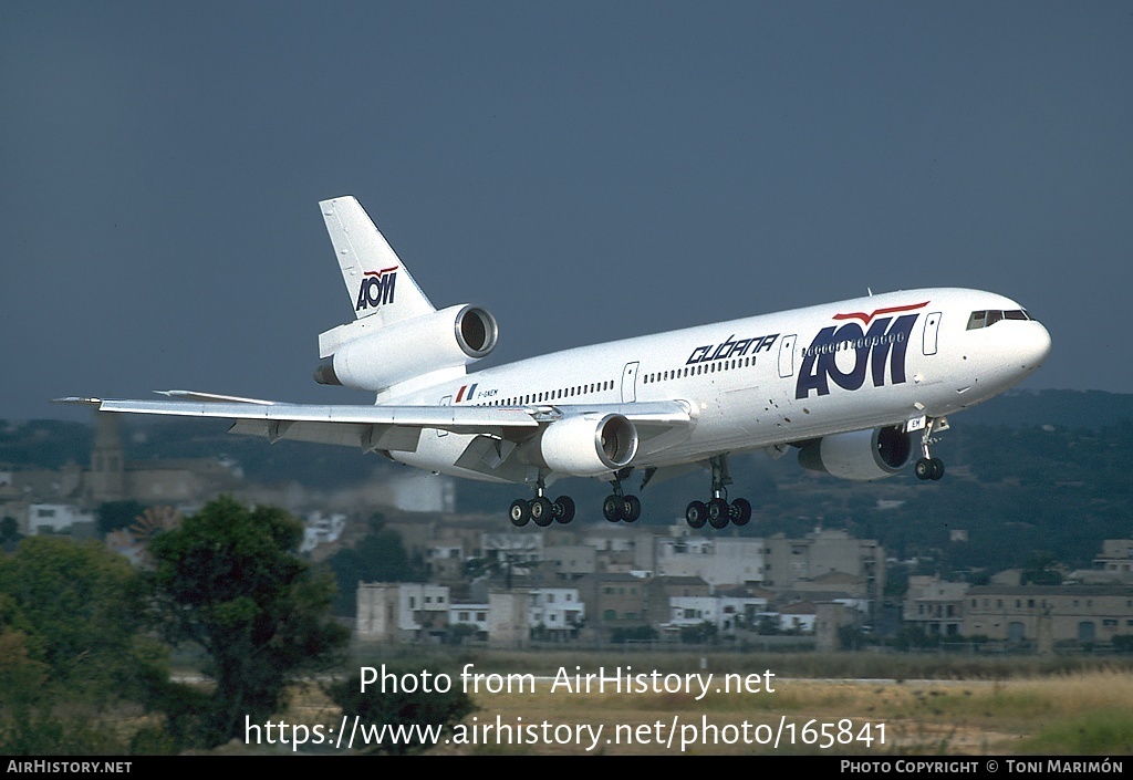 Aircraft Photo of F-GNEM | McDonnell Douglas DC-10-30 | AOM French Airlines | AirHistory.net #165841