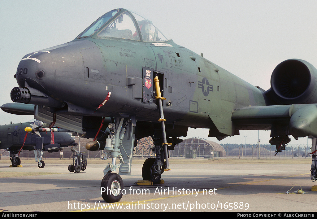 Aircraft Photo of 79-0220 | Fairchild A-10A Thunderbolt II | USA - Air Force | AirHistory.net #165889