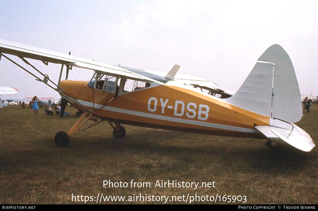 Aircraft Photo of OY-DSB | SAI KZ VII U-8 Lærke | AirHistory.net #165903