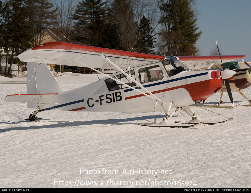 Aircraft Photo of C-FSIB | American Champion 7ECA Citabria | AirHistory.net #165924