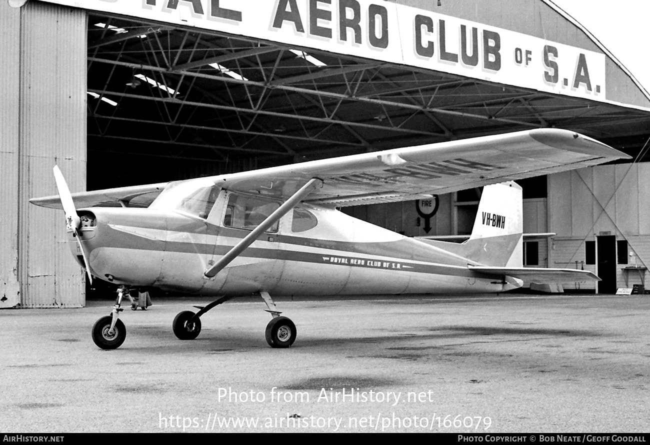 Aircraft Photo of VH-BWH | Cessna 150 | Royal Aero Club of South Australia | AirHistory.net #166079