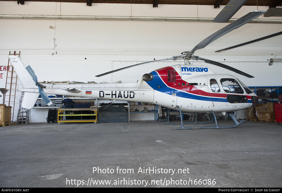 Aircraft Photo of D-HAUD | Eurocopter AS-355N Ecureuil 2 | Meravo Helicopters | AirHistory.net #166086