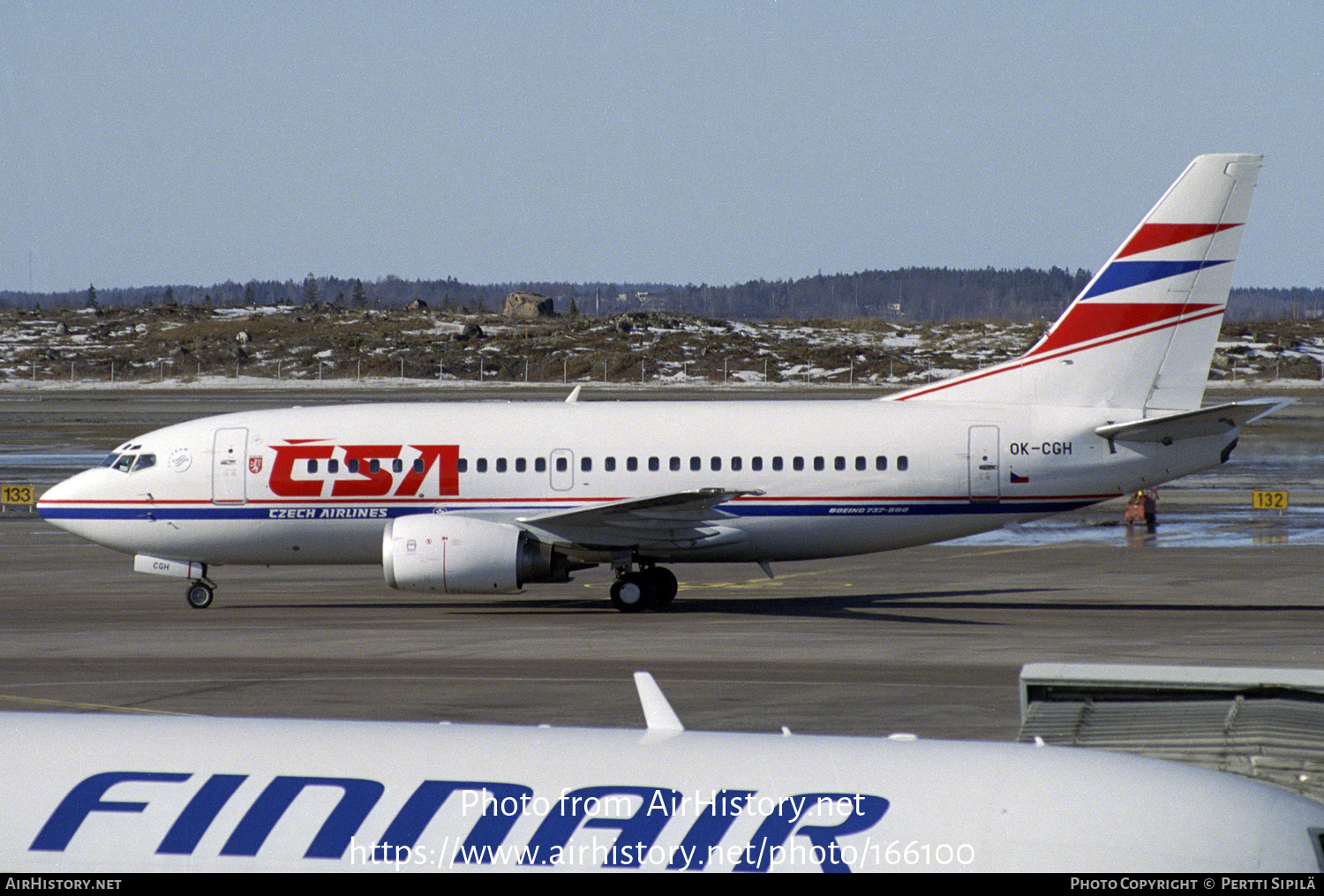 Aircraft Photo of OK-CGH | Boeing 737-55S | ČSA - Czech Airlines | AirHistory.net #166100