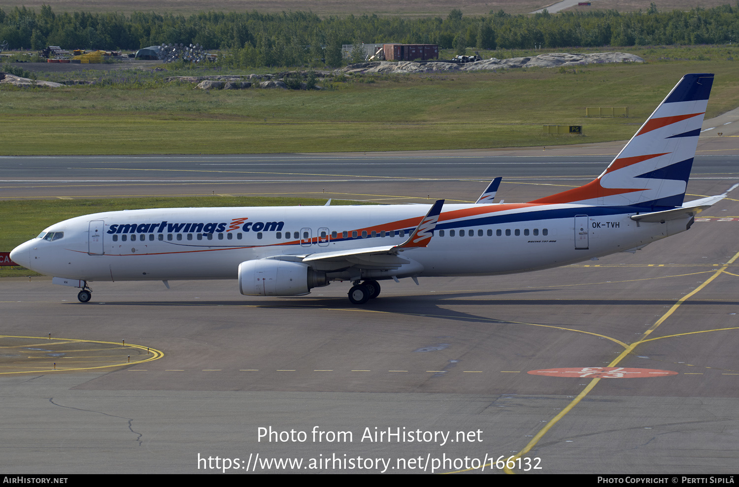 Aircraft Photo of OK-TVH | Boeing 737-8Q8 | Smartwings | AirHistory.net #166132