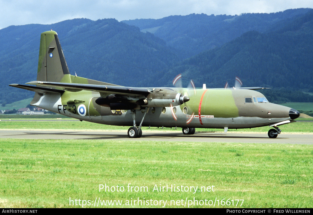 Aircraft Photo of FF-3 | Fokker F27-400M Troopship | Finland - Air Force | AirHistory.net #166177