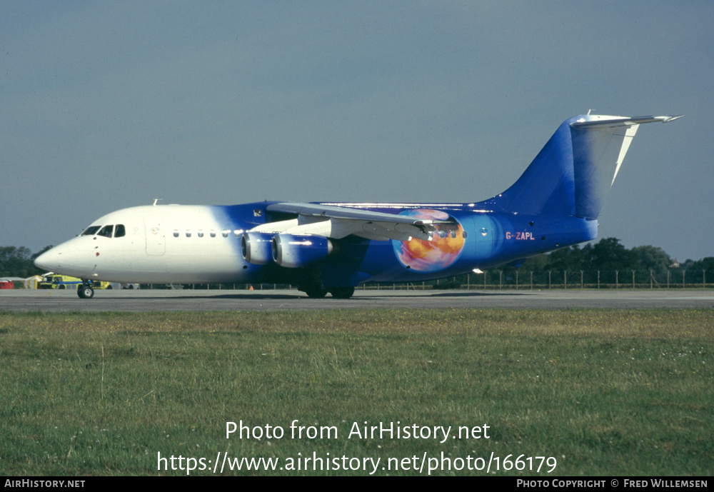 Aircraft Photo of G-ZAPL | British Aerospace BAe-146-200 | Titan Airways | AirHistory.net #166179