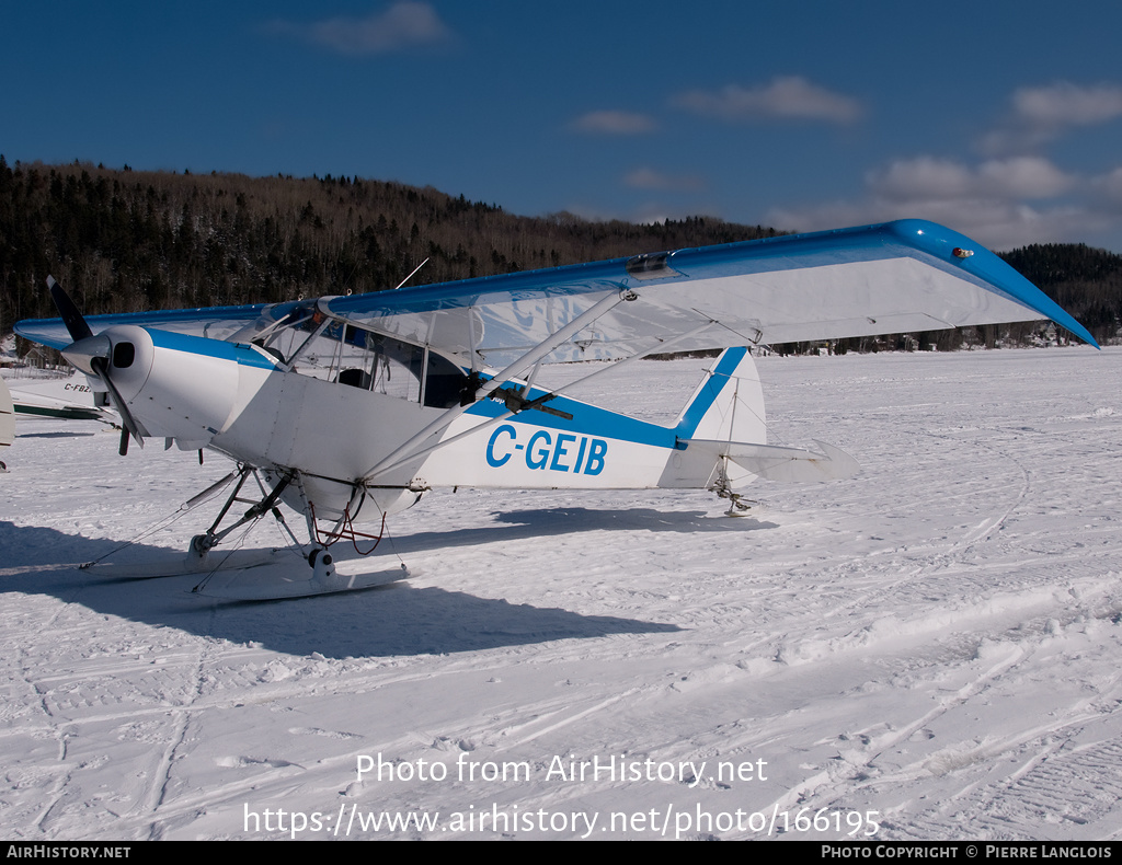 Aircraft Photo of C-GEIB | Piper PA-18-150 Super Cub | AirHistory.net #166195