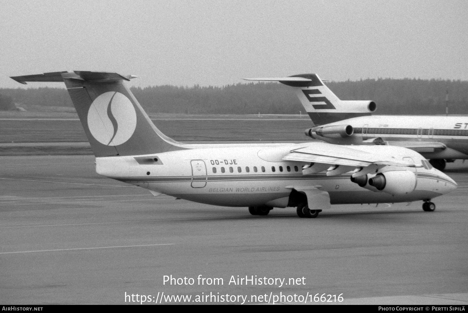 Aircraft Photo of OO-DJE | British Aerospace BAe-146-200 | Sabena | AirHistory.net #166216