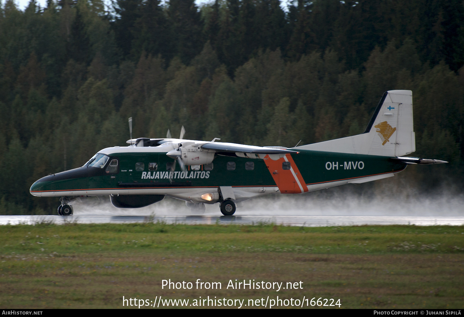 Aircraft Photo of OH-MVO | Dornier 228-212 | Rajavartiolaitos - Finnish Border Guard | AirHistory.net #166224