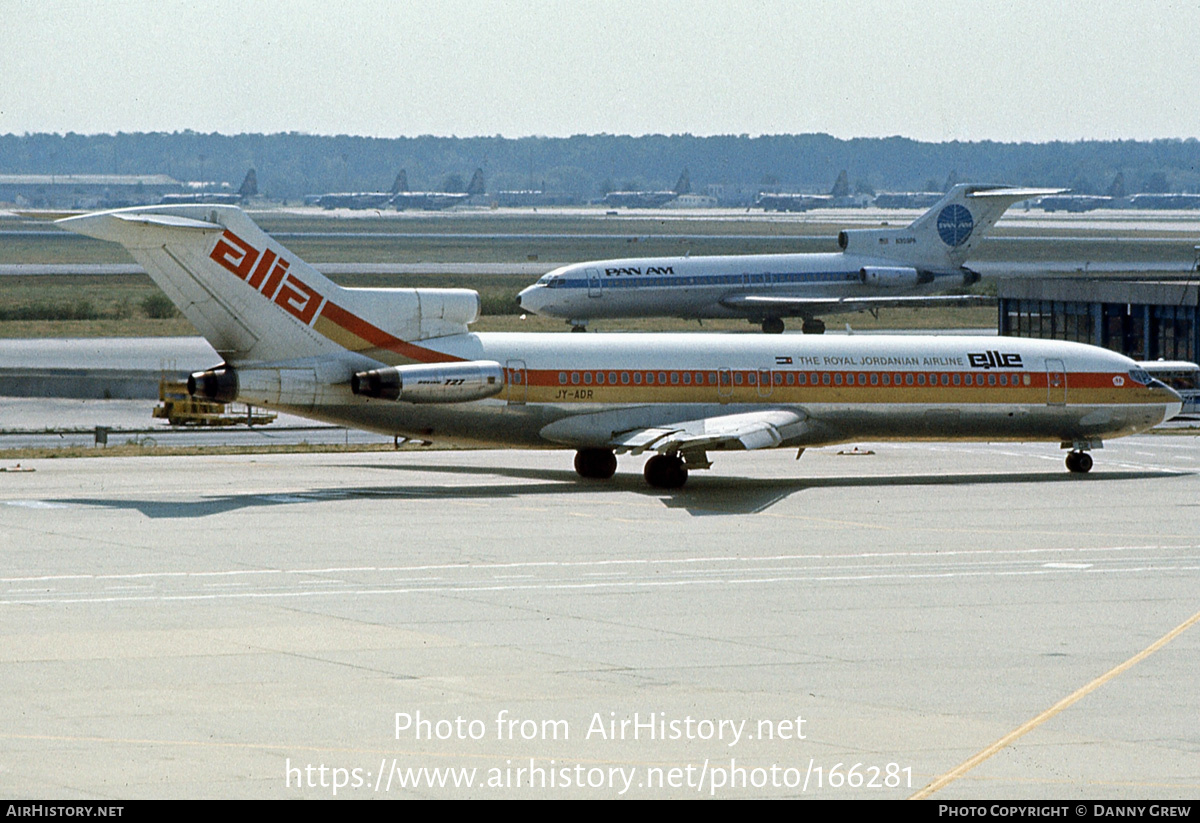 Aircraft Photo of JY-ADR | Boeing 727-2D3/Adv | Alia - The Royal Jordanian Airline | AirHistory.net #166281