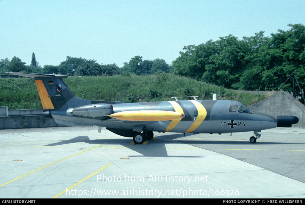 Aircraft Photo of 1624 | HFB HFB-320/ECM Hansa Jet | Germany - Air Force | AirHistory.net #166326