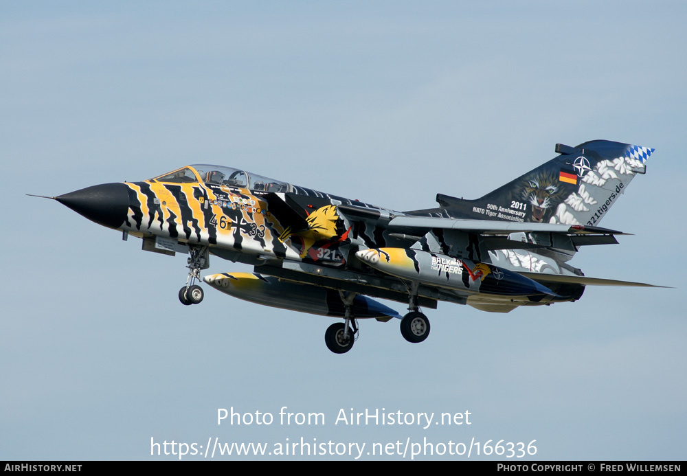 Aircraft Photo of 4633 | Panavia Tornado ECR | Germany - Air Force | AirHistory.net #166336