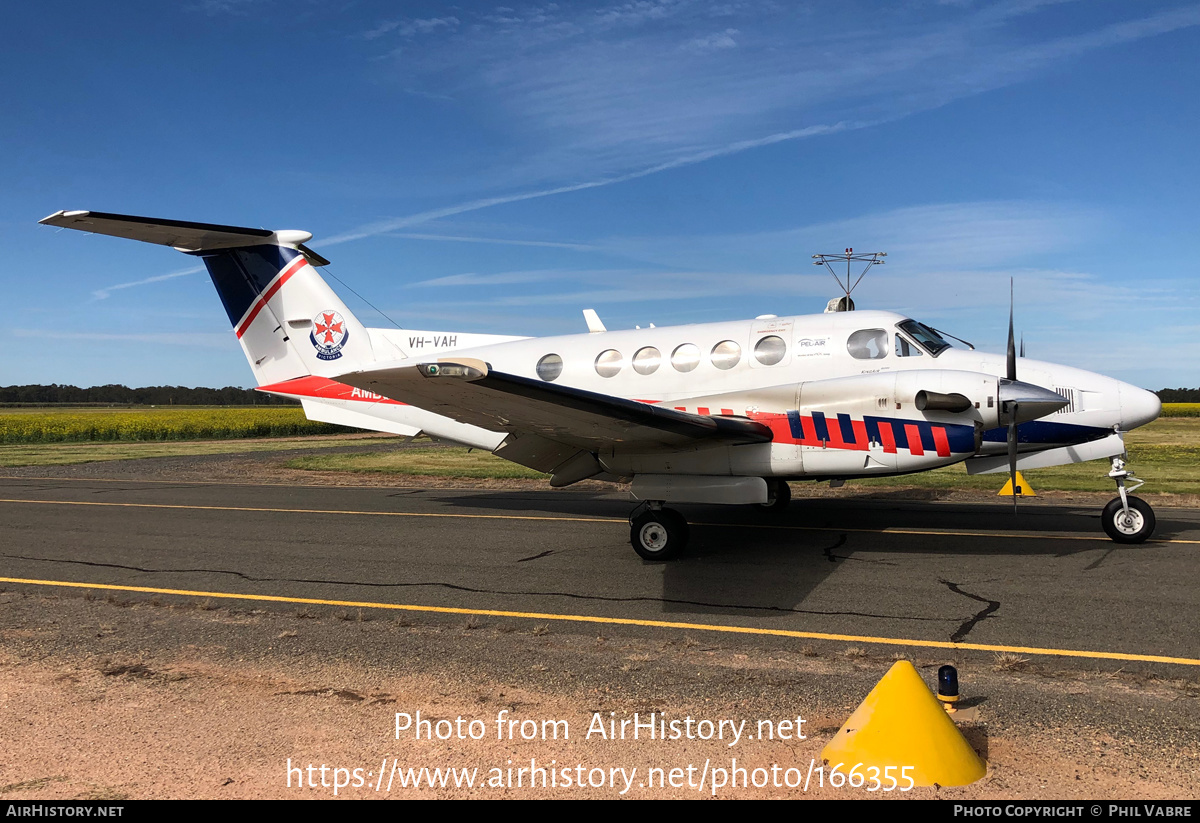 Aircraft Photo of VH-VAH | Hawker Beechcraft B200C King Air | Ambulance Victoria | AirHistory.net #166355