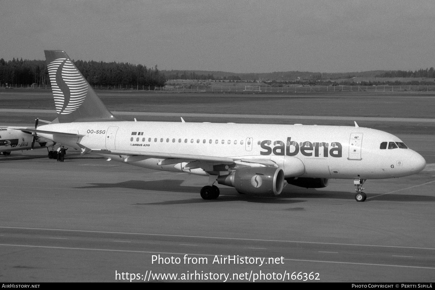 Aircraft Photo of OO-SSG | Airbus A319-112 | Sabena | AirHistory.net #166362