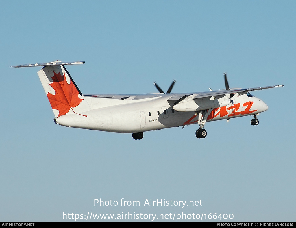 Aircraft Photo of C-GABO | De Havilland Canada DHC-8-311Q Dash 8 | Air Canada Jazz | AirHistory.net #166400