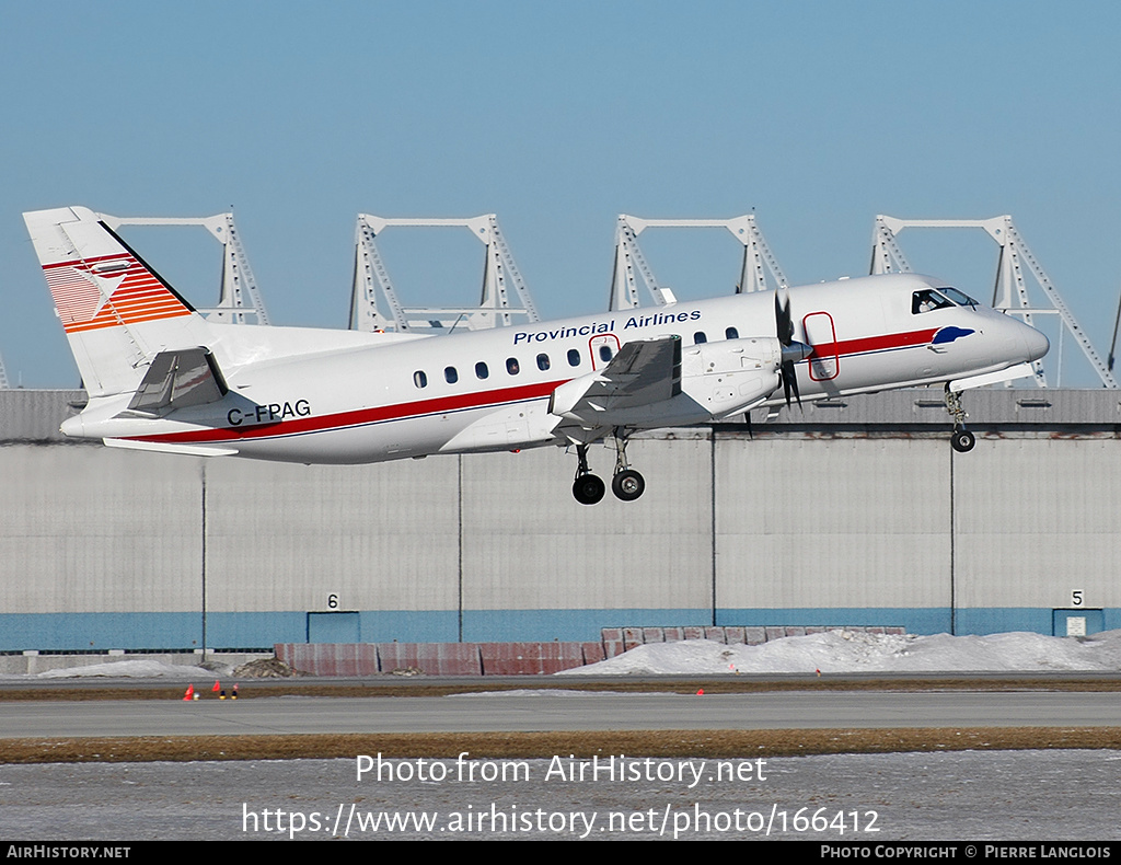 Aircraft Photo of C-FPAG | Saab-Fairchild SF-340A | Provincial Airlines | AirHistory.net #166412