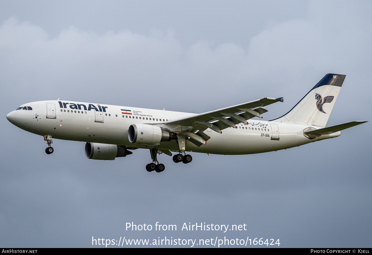 Aircraft Photo of EP-IBB | Airbus A300B4-605R | Iran Air | AirHistory.net #166424