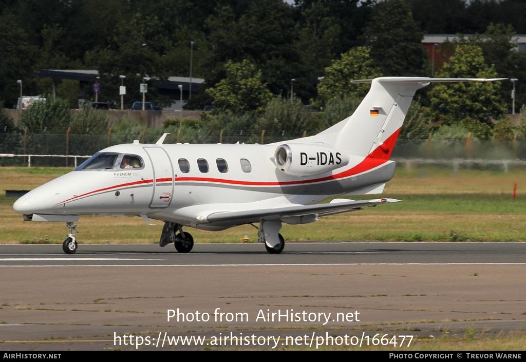 Aircraft Photo of D-IDAS | Embraer EMB-500 Phenom 100E | AirHistory.net #166477