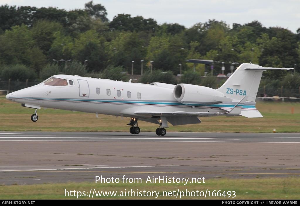 Aircraft Photo of ZS-PSA | Learjet 60 | AirHistory.net #166493