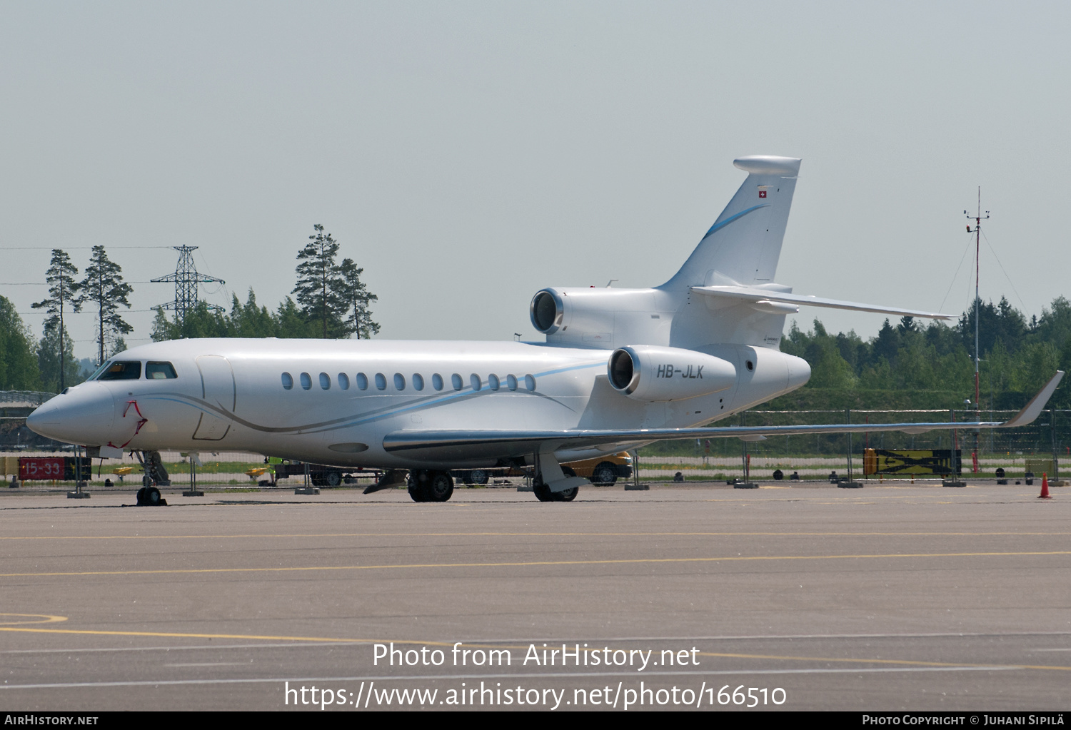 Aircraft Photo of HB-JLK | Dassault Falcon 7X | AirHistory.net #166510