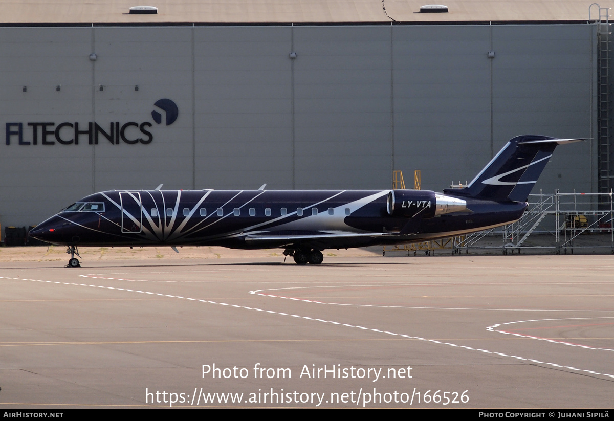 Aircraft Photo of LY-VTA | Bombardier CRJ-200LR (CL-600-2B19) | AirHistory.net #166526