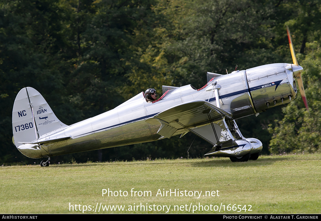 Aircraft Photo of N17360 / NC17360 | Ryan ST-A Special | AirHistory.net #166542