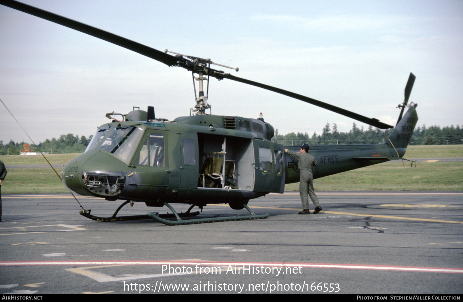 Aircraft Photo of 70-2479 / 02479 | Bell HH-1H Iroquois | USA - Air Force | AirHistory.net #166553