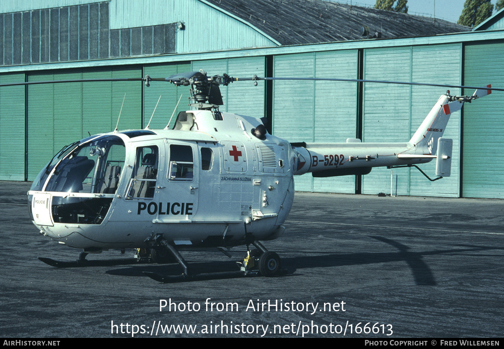 Aircraft Photo of B-5292 | MBB BO-105CBS-4 | Czechoslovakia - Police | AirHistory.net #166613