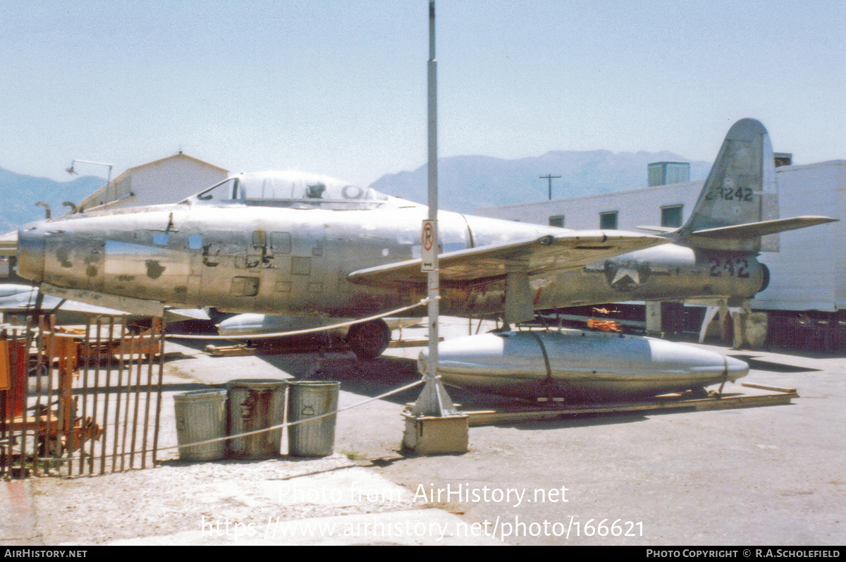 Aircraft Photo of 52-3242 / 23242 | Republic F-84G Thunderjet | USA - Air Force | AirHistory.net #166621