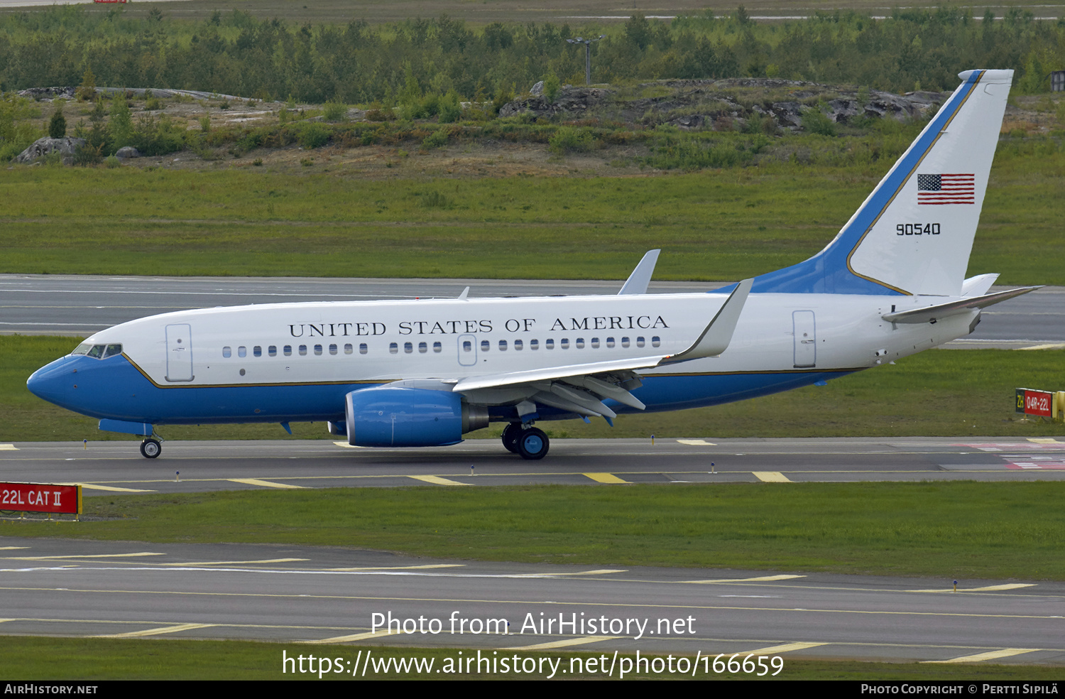 Aircraft Photo of 09-0540 / 90540 | Boeing C-40C | USA - Air Force | AirHistory.net #166659