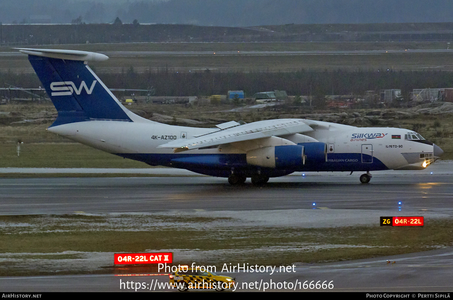 Aircraft Photo of 4K-AZ100 | Ilyushin Il-76TD-90SW | Silk Way Airlines | AirHistory.net #166666