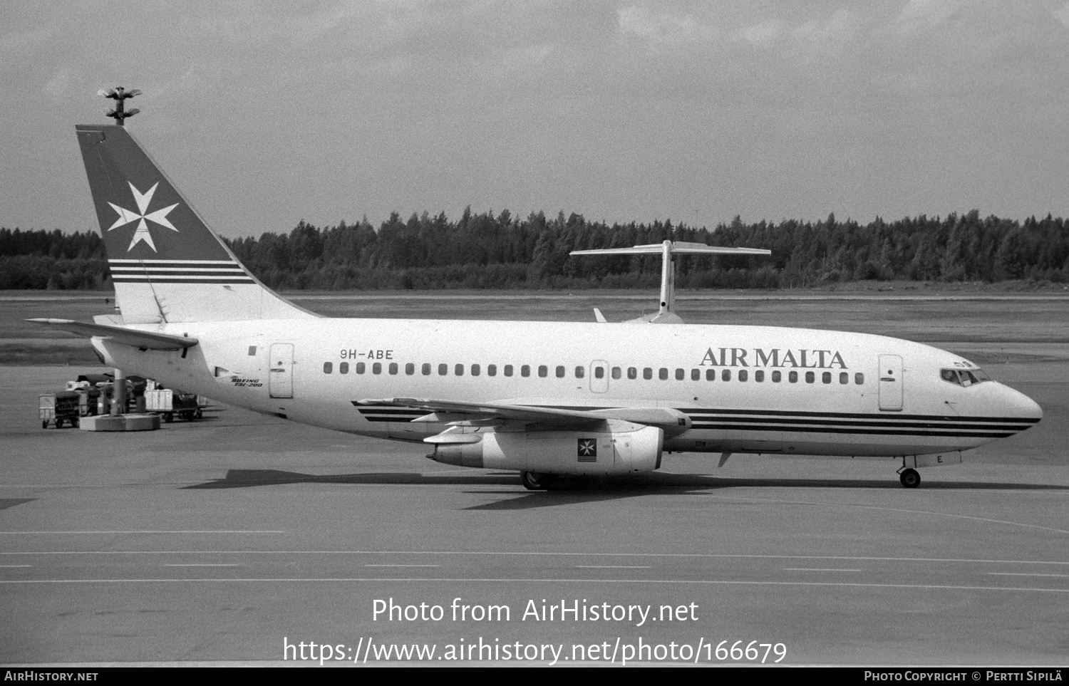 Aircraft Photo of 9H-ABE | Boeing 737-2Y5/Adv | Air Malta | AirHistory.net #166679