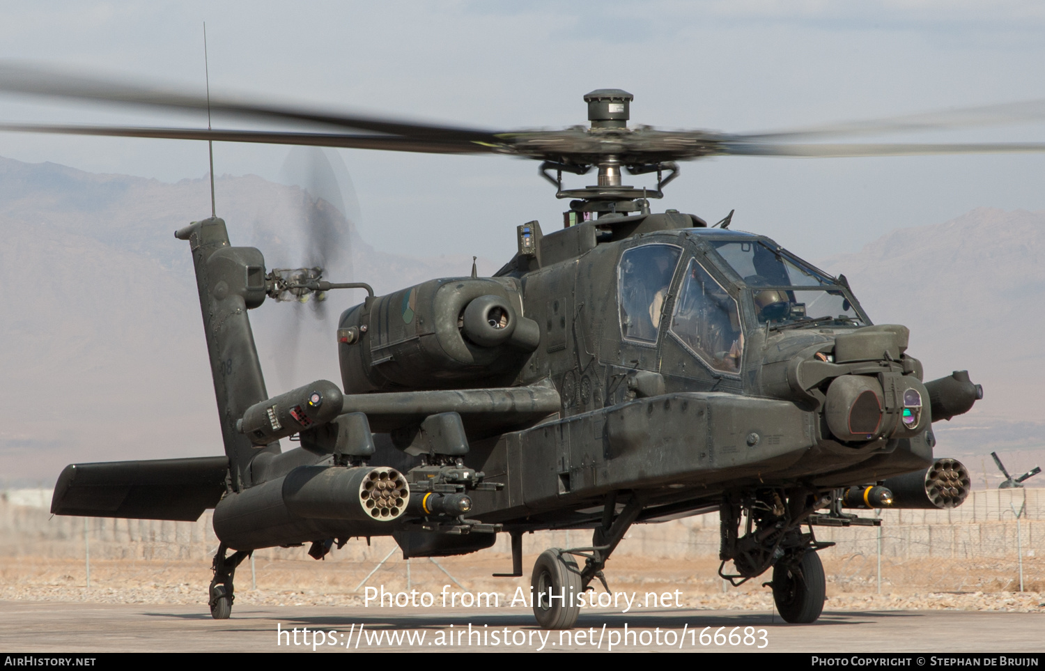 Aircraft Photo of Q-08 | Boeing AH-64DN Apache | Netherlands - Air Force | AirHistory.net #166683