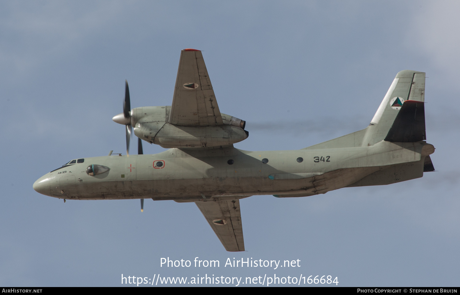 Aircraft Photo of 342 | Antonov An-32A | Afghanistan - Air Force | AirHistory.net #166684