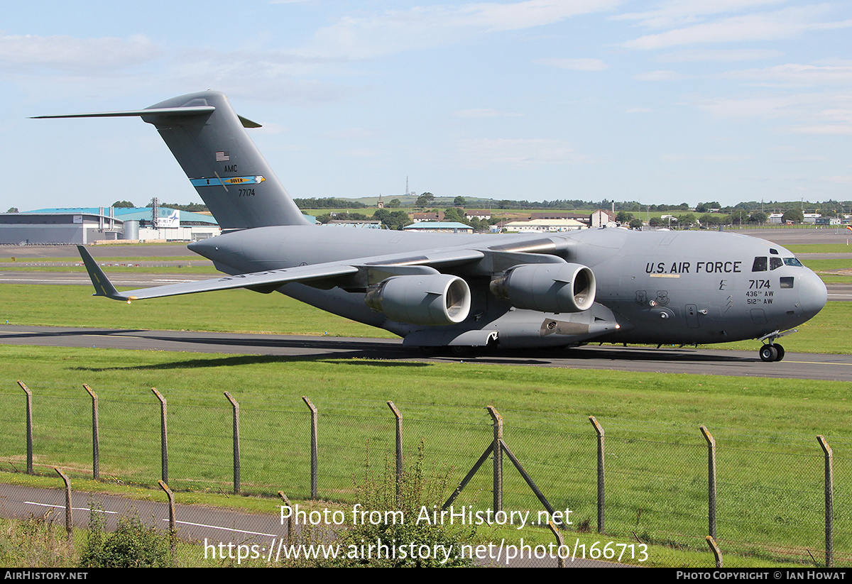 Aircraft Photo of 07-7174 / 77174 | Boeing C-17A Globemaster III | USA - Air Force | AirHistory.net #166713