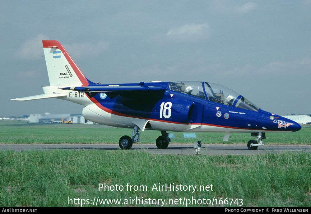 Aircraft Photo of E-812 | FMA IA-63 Pampa | Argentina - Air Force | AirHistory.net #166743