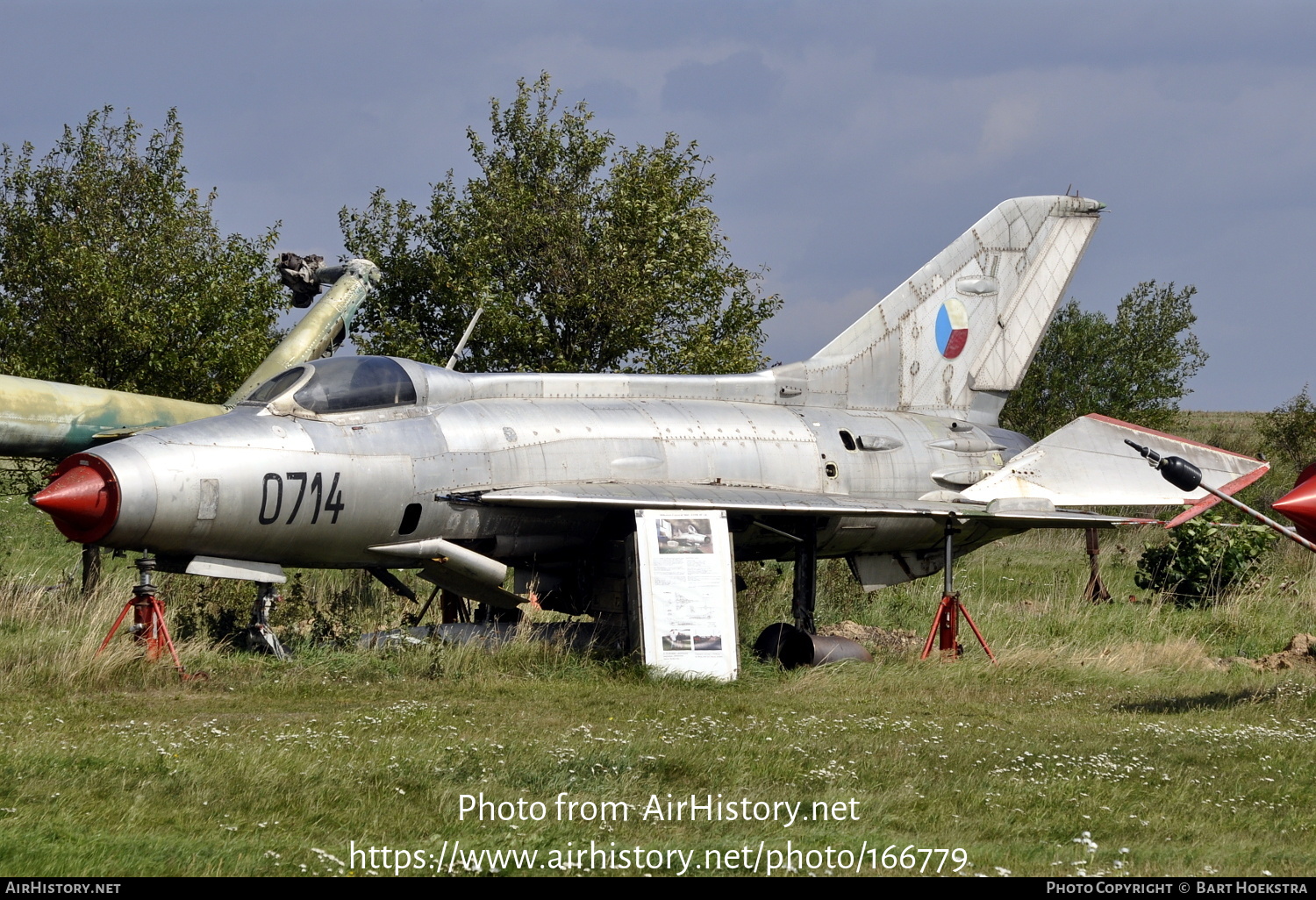 Aircraft Photo of 0714 | Mikoyan-Gurevich MiG-21F-13 | Czechoslovakia - Air Force | AirHistory.net #166779