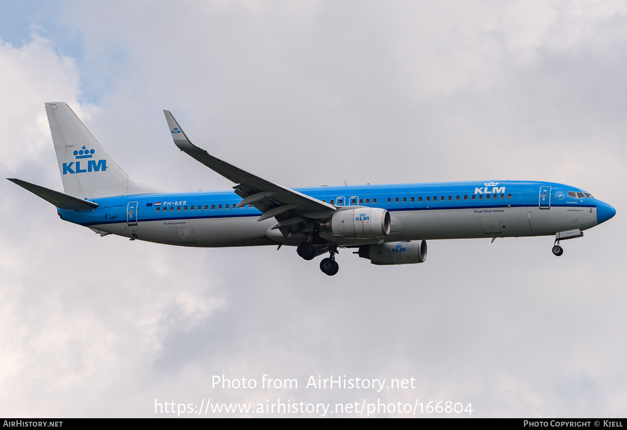 Aircraft Photo of PH-BXR | Boeing 737-9K2 | KLM - Royal Dutch Airlines | AirHistory.net #166804