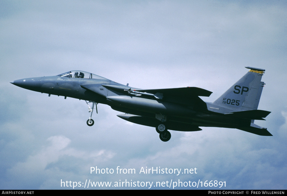 Aircraft Photo of 79-0025 / AF79-025 | McDonnell Douglas F-15C Eagle | USA - Air Force | AirHistory.net #166891