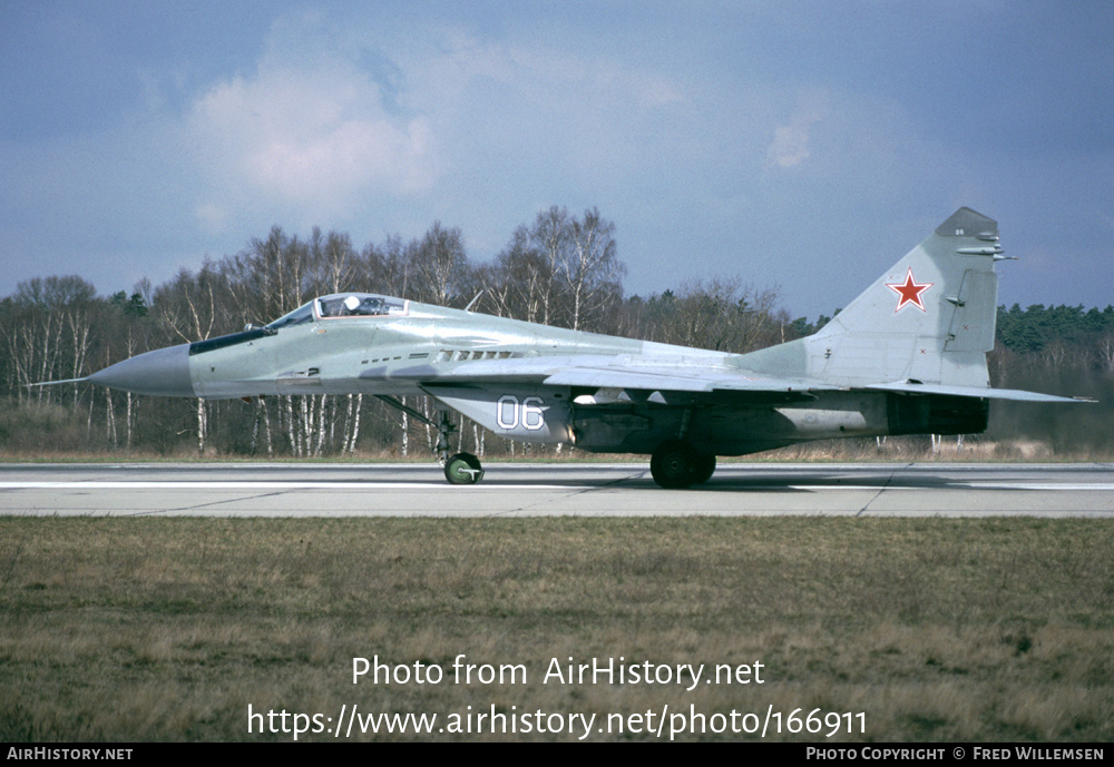 Aircraft Photo of 06 white | Mikoyan-Gurevich MiG-29 (9-12) | Russia - Air Force | AirHistory.net #166911