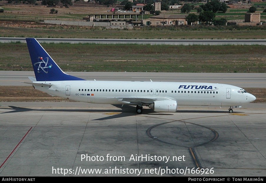 Aircraft Photo of EC-HMJ | Boeing 737-86N | Futura International Airways | AirHistory.net #166926