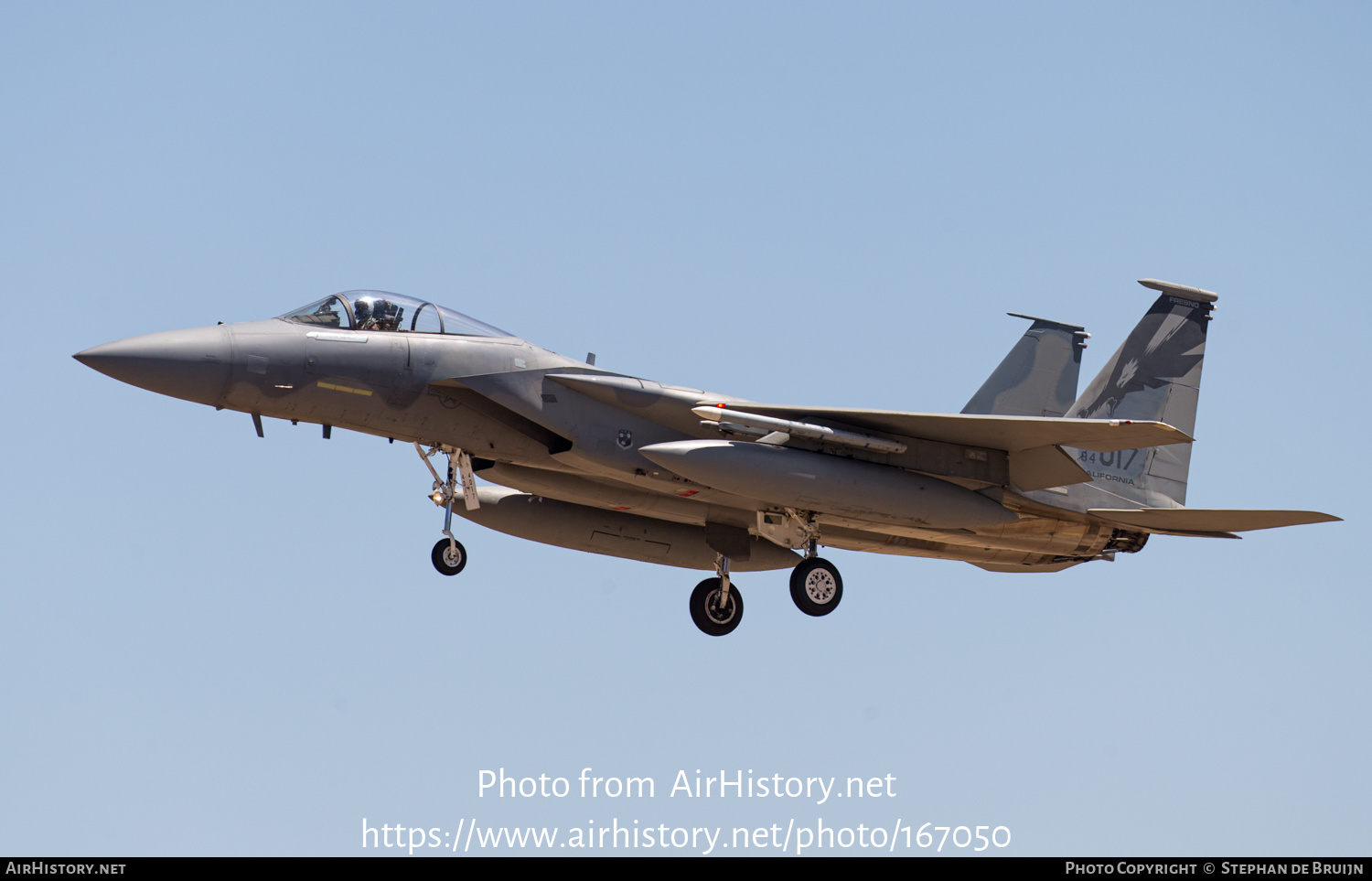 Aircraft Photo of 84-0017 / AF84-017 | McDonnell Douglas F-15C Eagle | USA - Air Force | AirHistory.net #167050