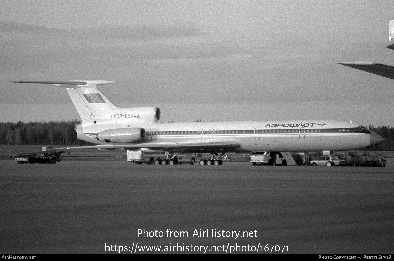 Aircraft Photo of CCCP-85542 | Tupolev Tu-154B-2 | Aeroflot | AirHistory.net #167071