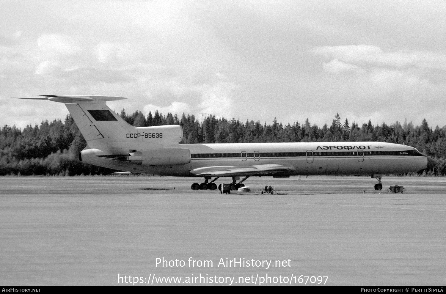 Aircraft Photo of CCCP-85638 | Tupolev Tu-154M | Aeroflot | AirHistory.net #167097