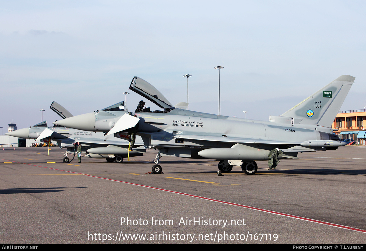 Aircraft Photo of 1009 | Eurofighter EF-2000 Typhoon | Saudi Arabia - Air Force | AirHistory.net #167119